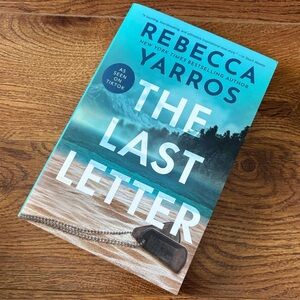 The Last Letter by: Rebecca Yarros paperback book